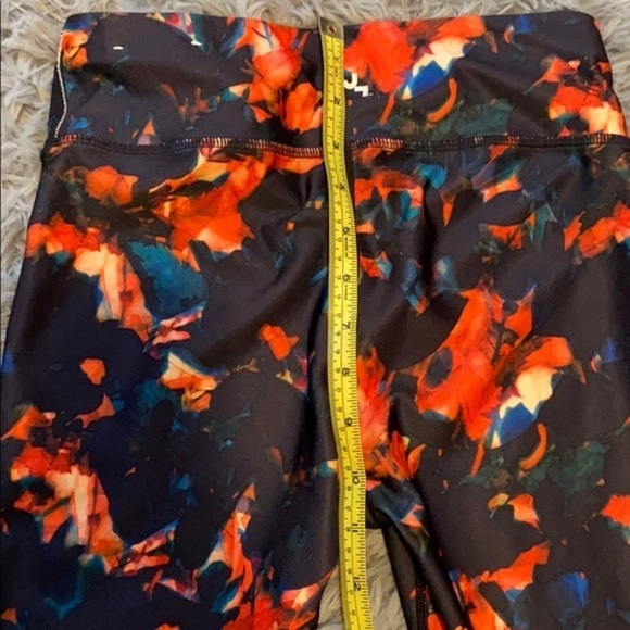 Joy Lab Women’s Black Yoga Workout Running Leggings Multi Colored Print SMALL - Picture 5 of 9